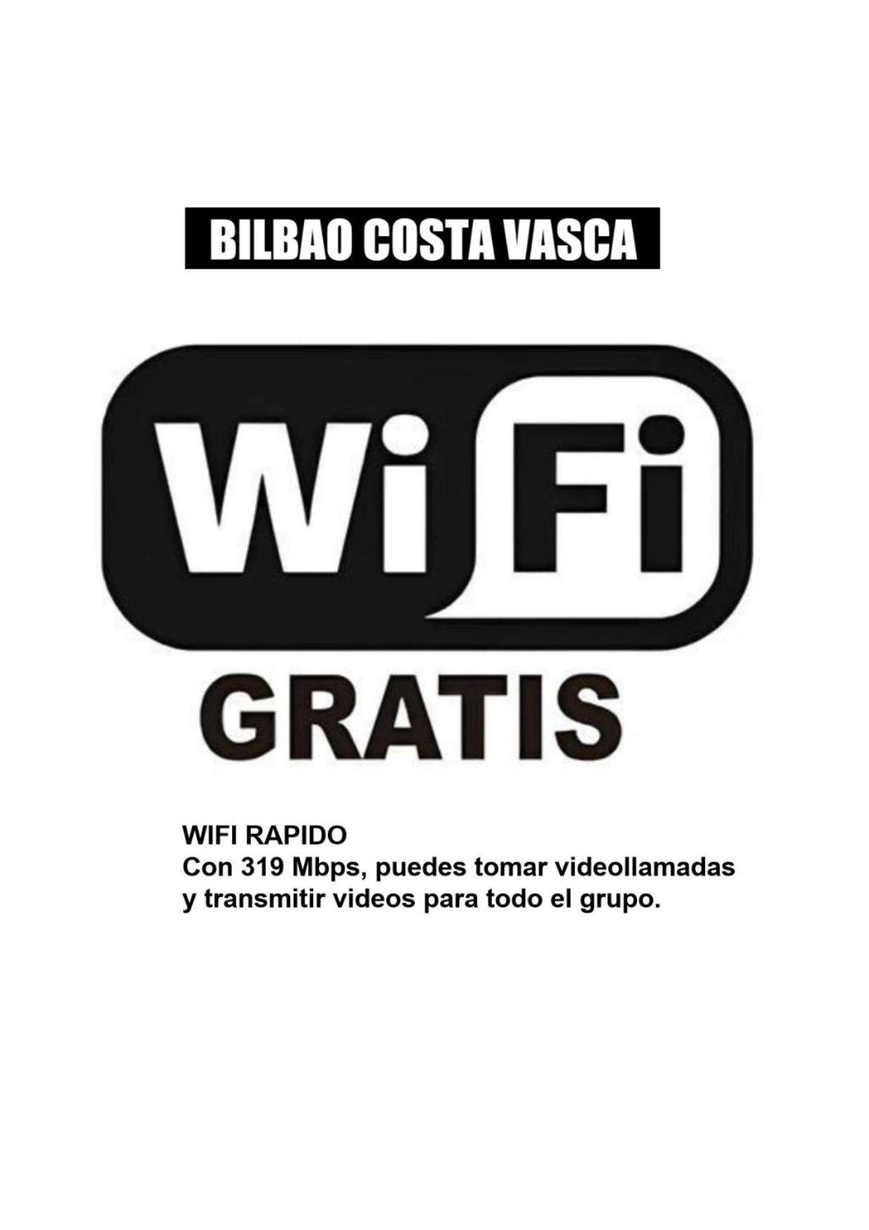 Bilbao Costa Vasca Apartamento Entero 3 Dormitorios 4 Camas Wifi 5G 累奥 外观 照片